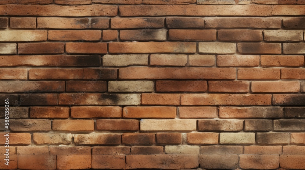 Fototapeta premium Seamless Bricks Wall Texture for Backgrounds and Designs