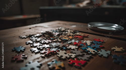 Jigsaw Pauzzle-Generative AI