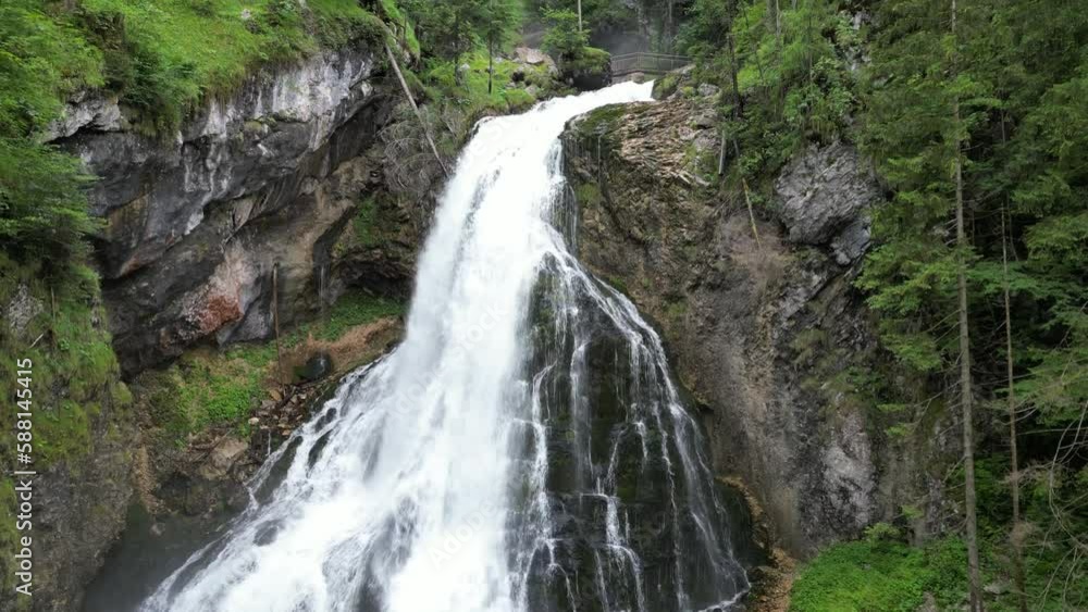 Gollinger Waterfall in Golling, Austria Gollinger Waterfall in Golling, Austria