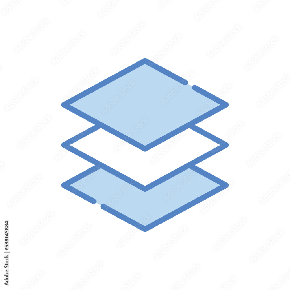Layyer icon. Suitable for Web Page, Mobile App, UI, UX and GUI design Layyer icon. Suitable for Web Page, Mobile App, UI, UX and GUI design