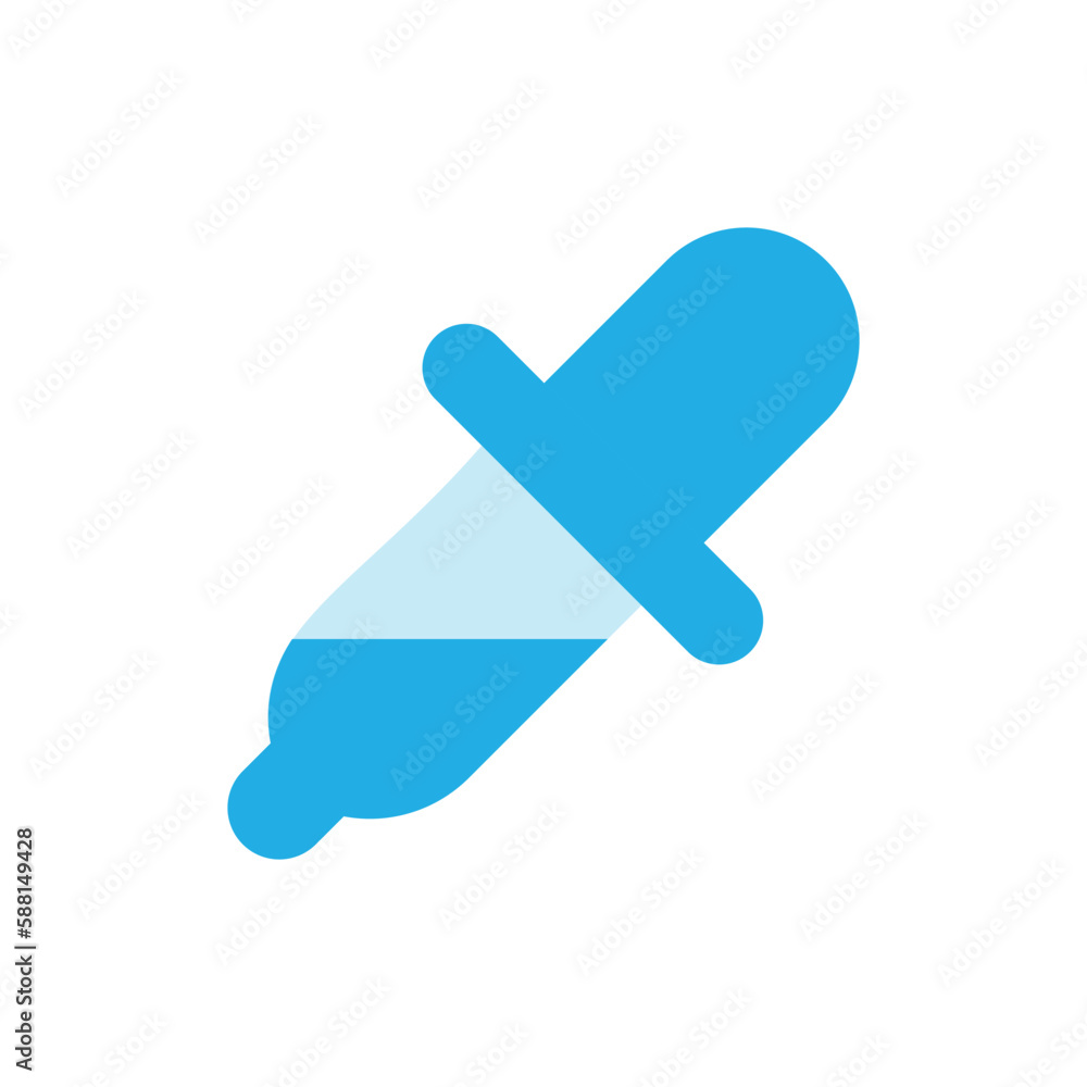 Eyedropper icon. Suitable for Web Page, Mobile App, UI, UX and GUI design Eyedropper icon. Suitable for Web Page, Mobile App, UI, UX and GUI design