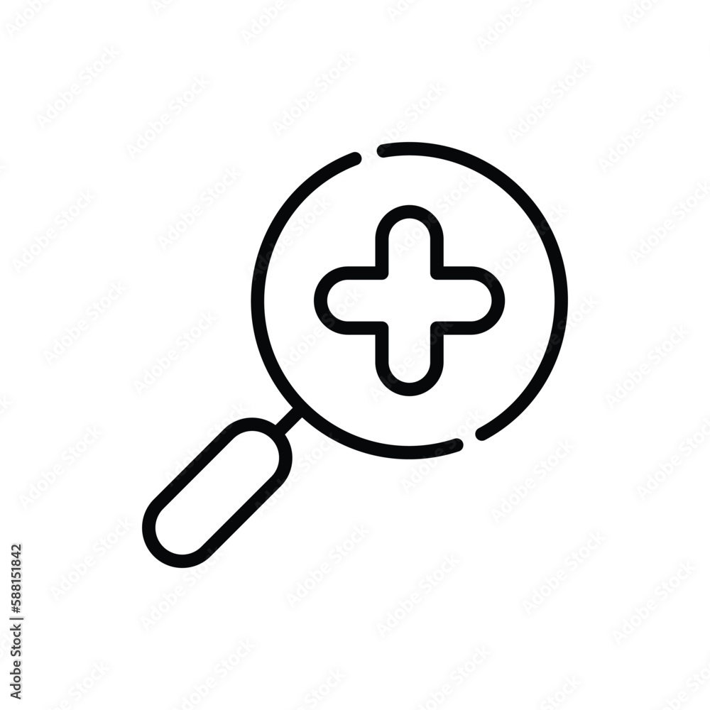 Zoom In icon. Suitable for Web Page, Mobile App, UI, UX and GUI design Zoom In icon. Suitable for Web Page, Mobile App, UI, UX and GUI design
