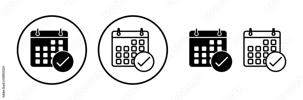 calendar icon vector. Calender symbol calendar icon vector. Calender symbol