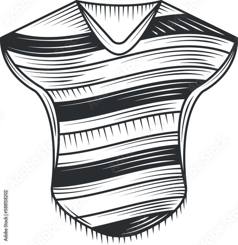mexican traditional poncho