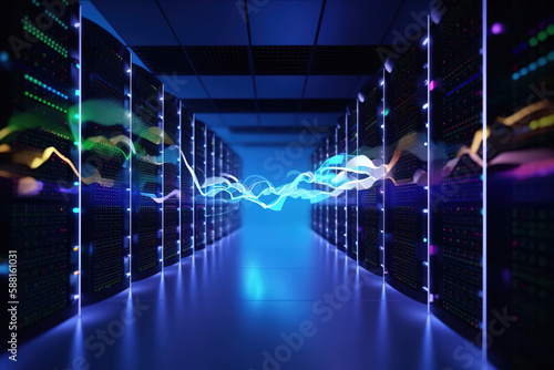Cloud Networking, Crypto, AI, Firewall Network Security, Artificial Intelligence, Cyber Security, Cloud Managed, Circuit Board, AI Generated Art for Business and Technology