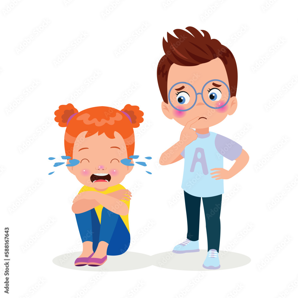 unhappy boy sitting with hands on knees unhappy boy sitting with hands on knees
