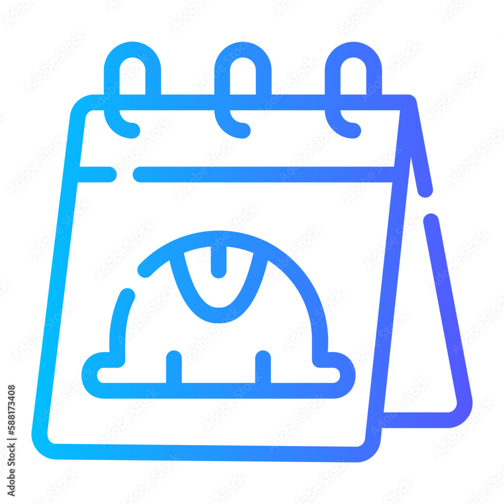 labour day gradient icon labour day gradient icon