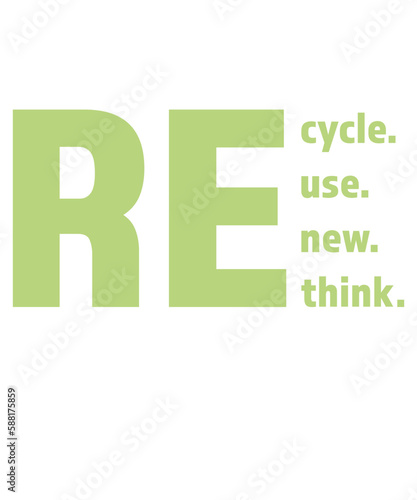 Recycle Reuse Renew Rethink Crisis Environmental Activism