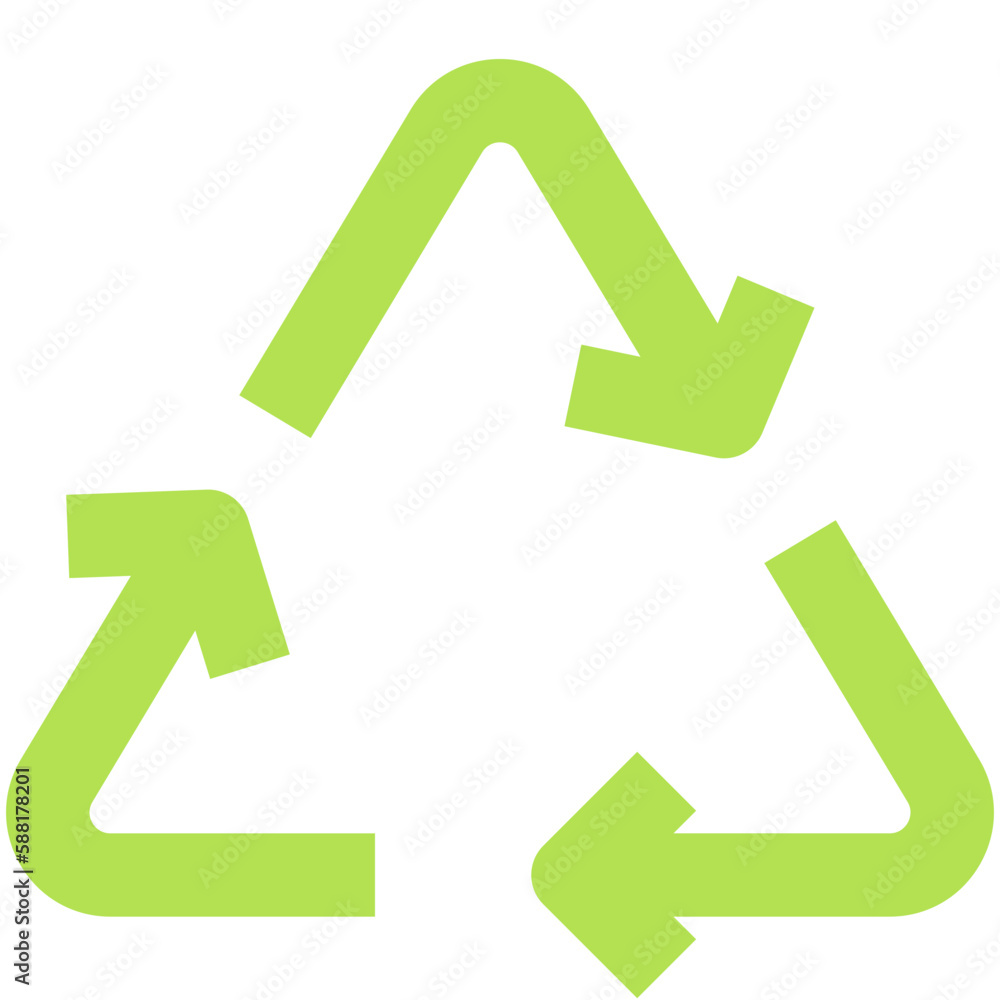 recycle symbol flat icon recycle symbol flat icon
