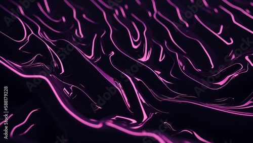 Background of neon fluid