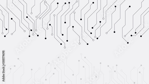 Abstract technology circuit board background. Digital data concept.