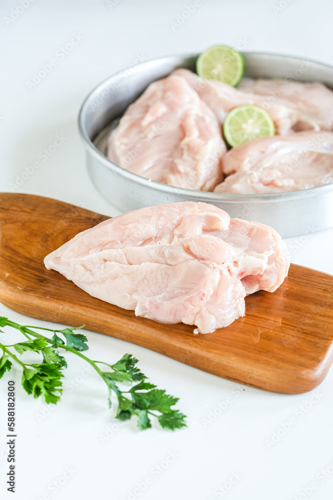 breast fillet chicken or dada ayam fillet. raw food
breast fillet chicken or dada ayam fillet. raw food