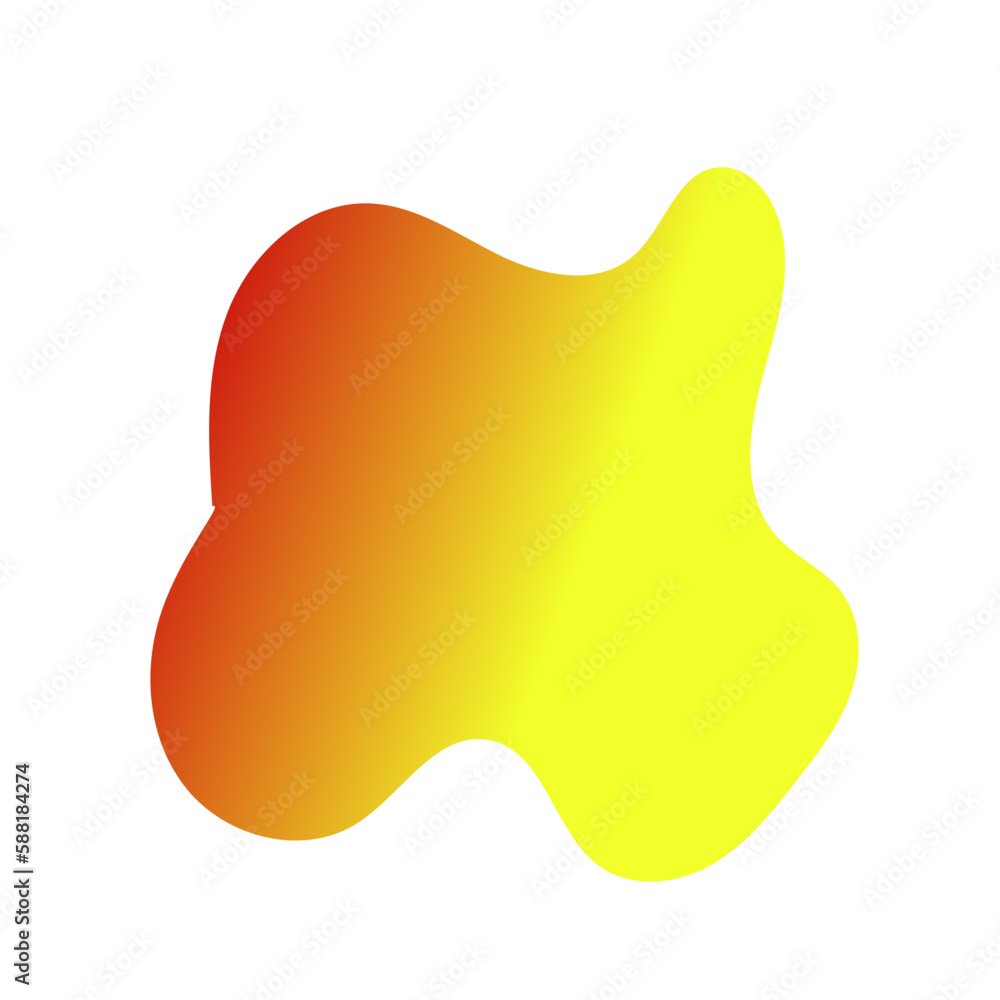 Yellow Pink Abstract Shapes Gradient Decor Yellow Pink Abstract Shapes Gradient Decor