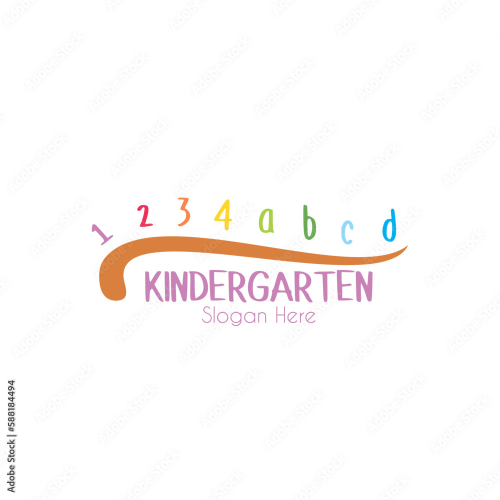 Creative Child Logo template, Kindergarten Preschool Idea Logo Creative Child Logo template, Kindergarten Preschool Idea Logo