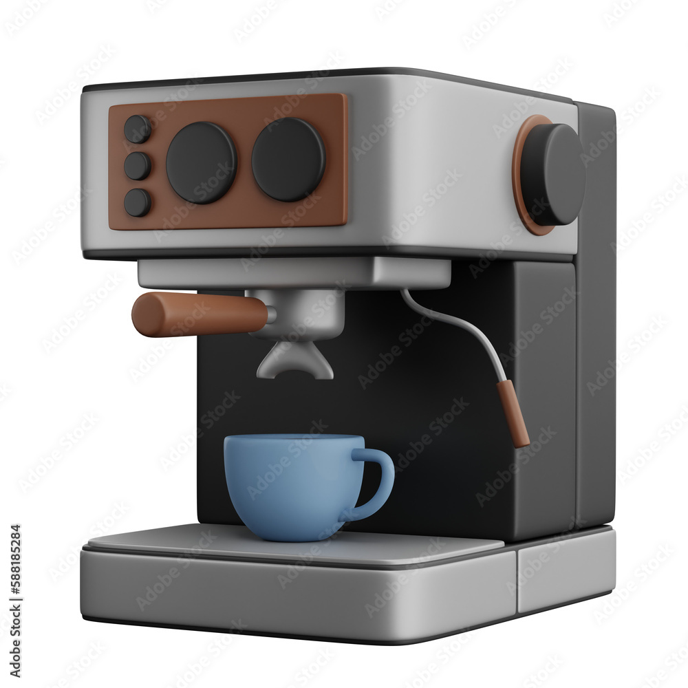 Espresso Machine 3d illustration Espresso Machine 3d illustration