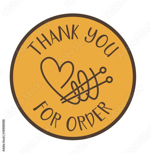 Thank you for order, handmade knitwear clothes