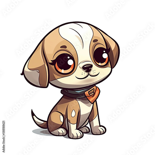 Cute dog Kawaii 
