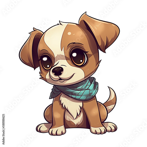 Cute dog Kawaii 