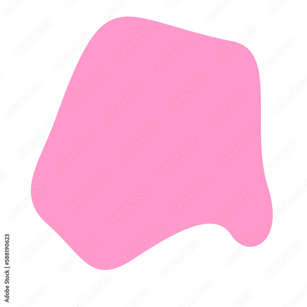 Pink Blob Aesthetic Shape Pink Blob Aesthetic Shape