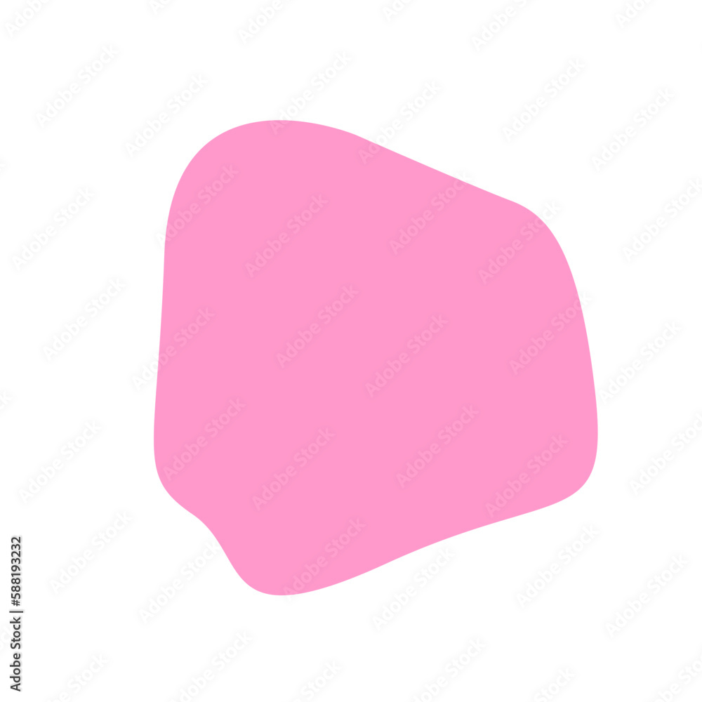 Pink Blob Aesthetic Shape Pink Blob Aesthetic Shape