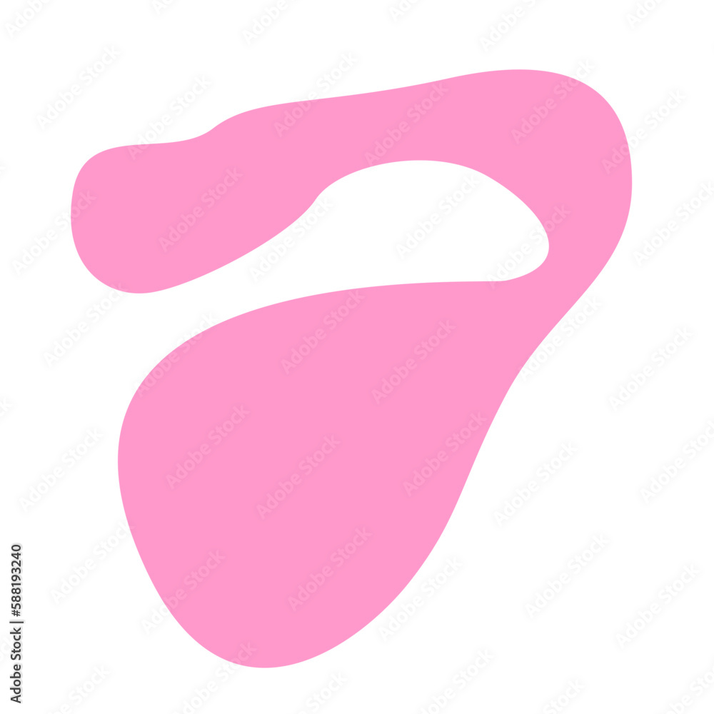 Pink Blob Aesthetic Shape Pink Blob Aesthetic Shape