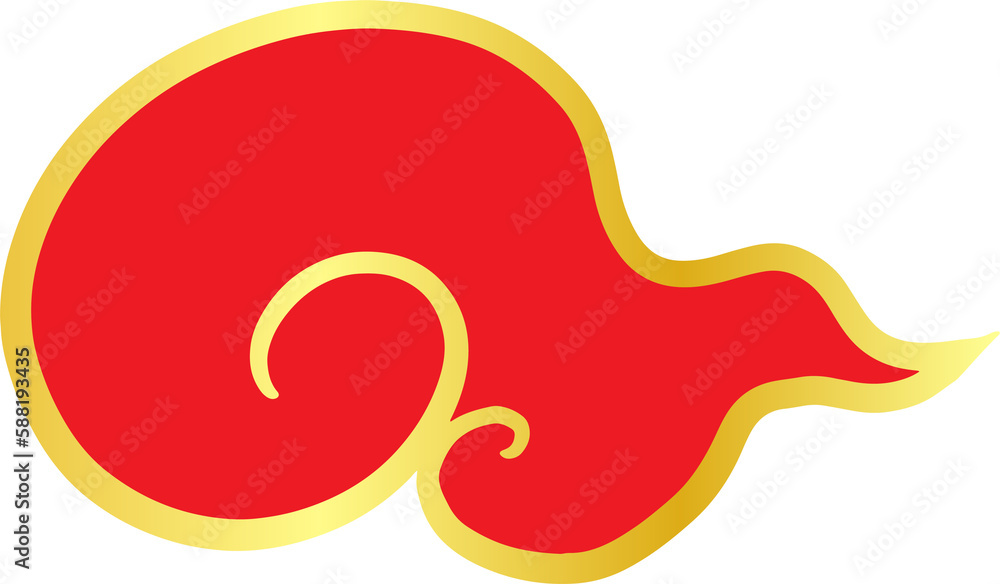 China cloud Drawing image style China cloud Drawing image style