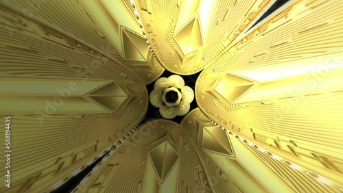 イーサコイン　タイムループトンネル　金　ゴールド