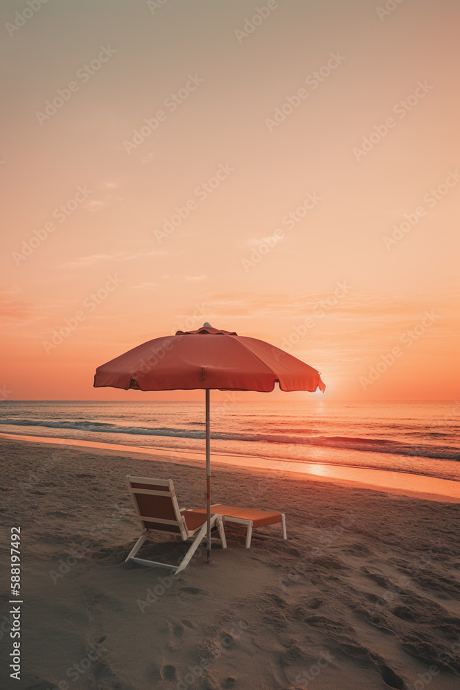 Tranquil Beach Umbrella Tranquil Beach Umbrella