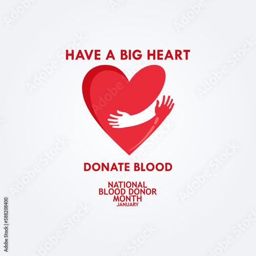 vector blood donation illustration template design