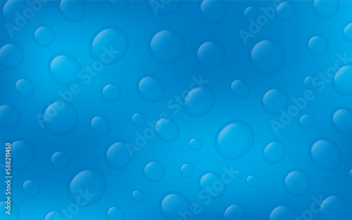 Water Drops Background Vector