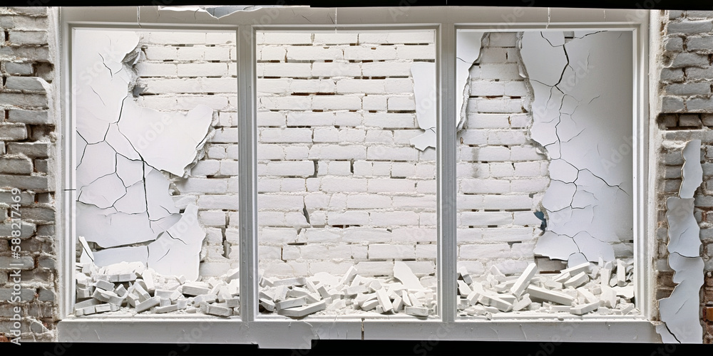 Crumbling Pattern background, white, brick, wall, white brick, white brick wall, full ...