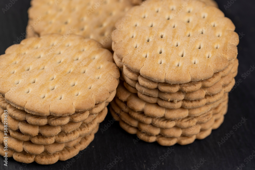 fresh crunchy cookies with chocolate filling fresh crunchy cookies with chocolate filling