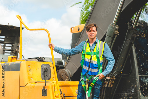 Construction worker person ...