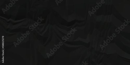 Black paper texture background. abstract background with lines and black crumpled paper texture background. Black Paper Texture. The textures can be used for background of text or any contents.