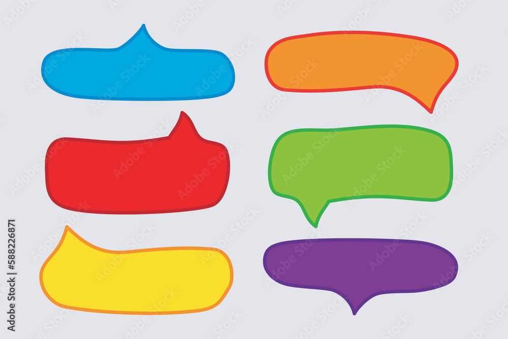 bubble text vector illustration multicolour bubble text vector illustration multicolour