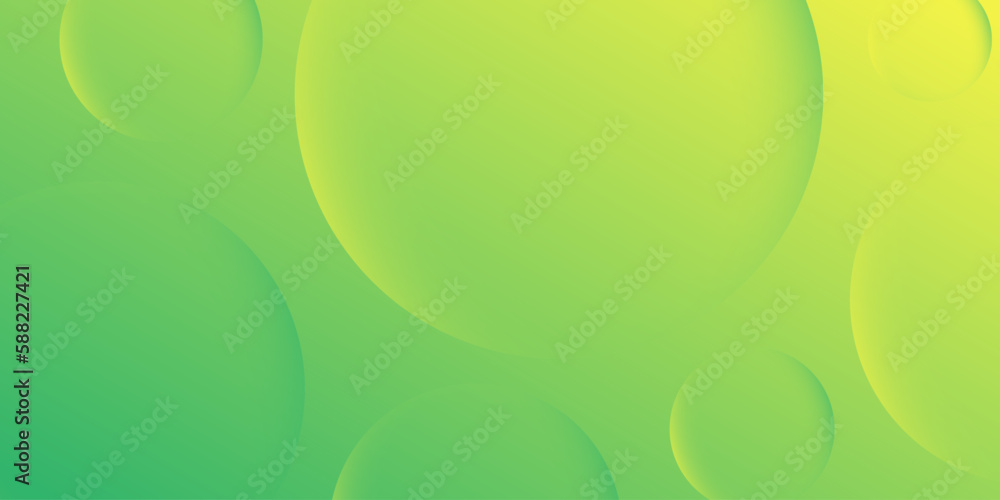 Modern Abstract Background Circle Round and Green Yellow Gradient Color Modern Abstract Background Circle Round and Green Yellow Gradient Color
