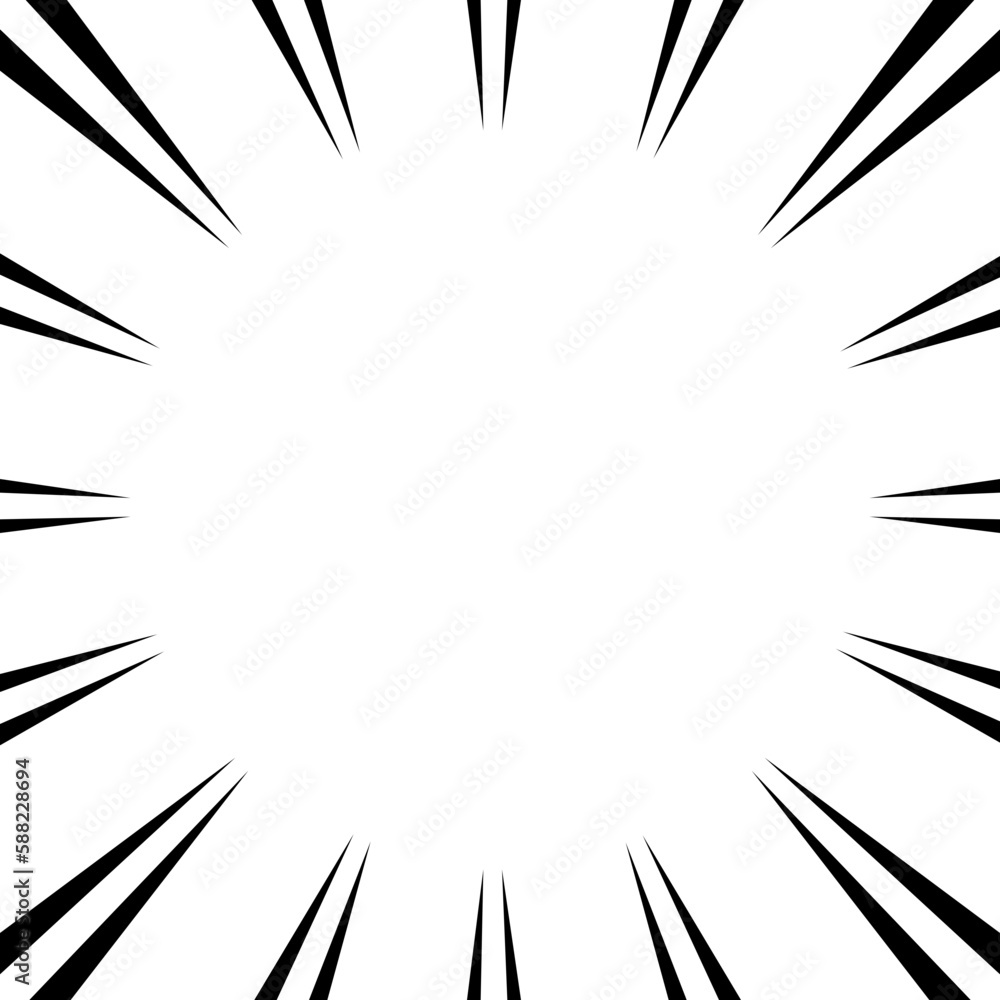 Comic Action Speed Frame Comic Action Speed Frame