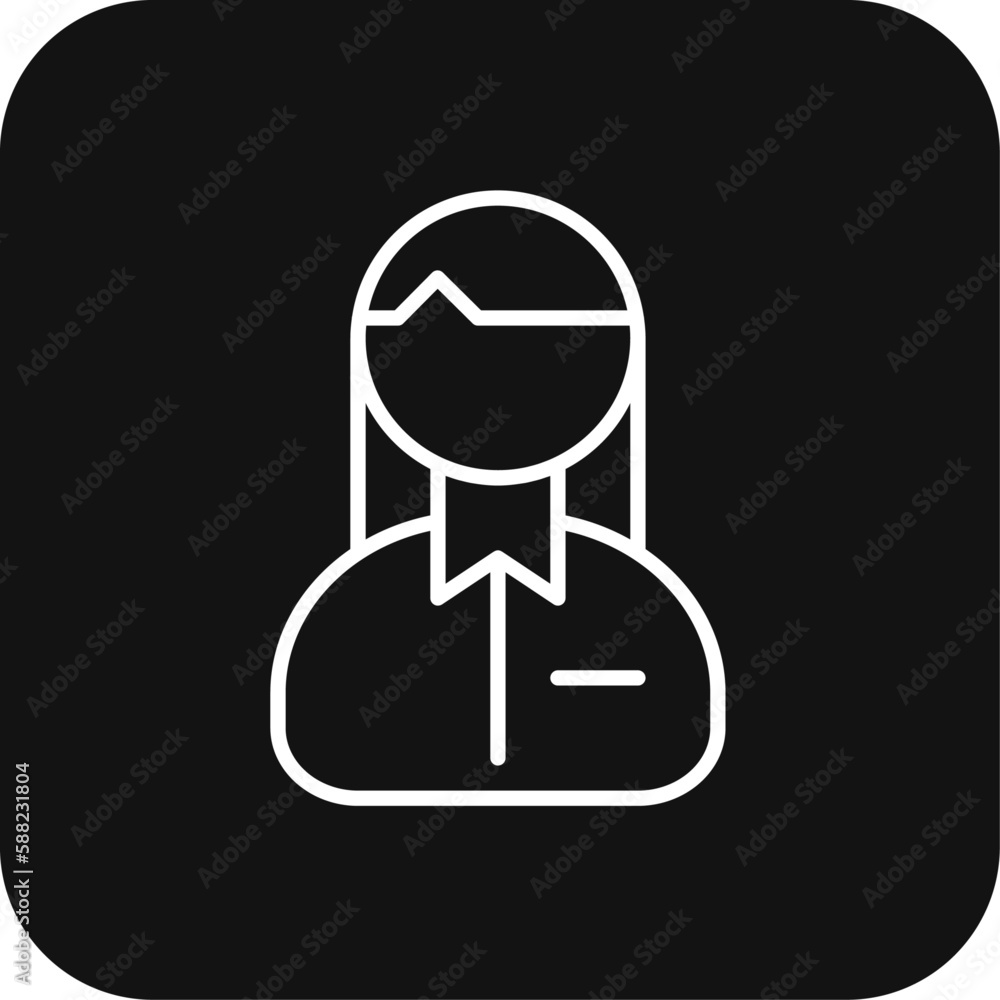 Business woman Teamwork and Management icon with black filled line style. female, person, people, girl, profile, user, worker. Vector illustration Business woman Teamwork and Management icon with black filled line style. female, person, people, girl, profile, user, worker. Vector illustration