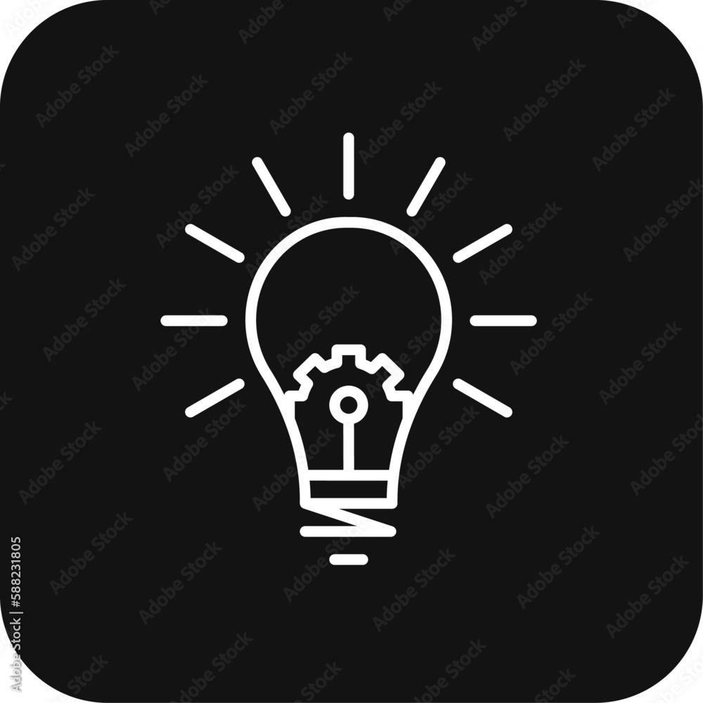 Innovation Teamwork and Management icon with black filled line style. idea, creative, solution, energy, lightbulb, creativity, inspiration. Vector illustration Innovation Teamwork and Management icon with black filled line style. idea, creative, solution, energy, lightbulb, creativity, inspiration. Vector illustration