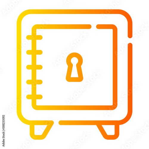 safebox gradient icon