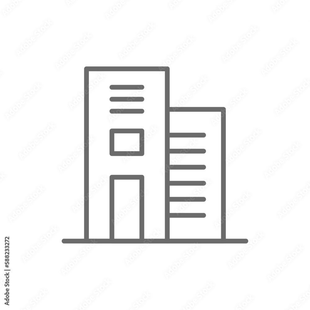 Company Business people icon with black outline style. organization, people, human, building, teamwork, partnership, construction. Vector illustration Company Business people icon with black outline style. organization, people, human, building, teamwork, partnership, construction. Vector illustration
