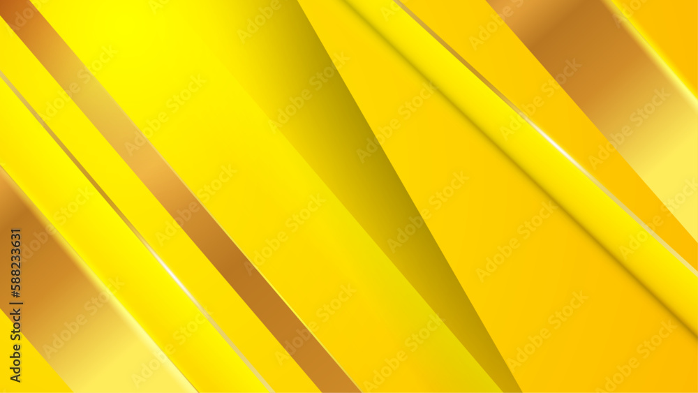 Creative abstract yellow and gold geometric design background Creative abstract yellow and gold geometric design background