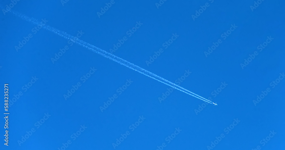 airplane in the sky airplane in the sky