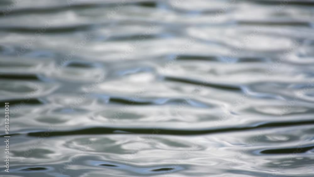 Reflection of sunlight over lake surface in slow motion Reflection of sunlight over lake surface in slow motion