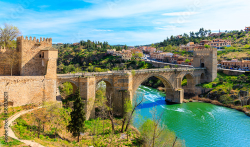 Bridge and river in Toledo- Spain