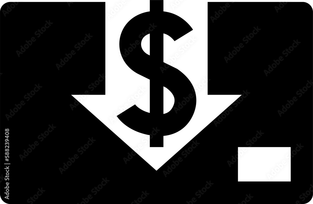 Cost reduction. Cost increase icon. Price reduced, discount icon. Financial vector illustration. Cost reduction. Cost increase icon. Price reduced, discount icon. Financial vector illustration.