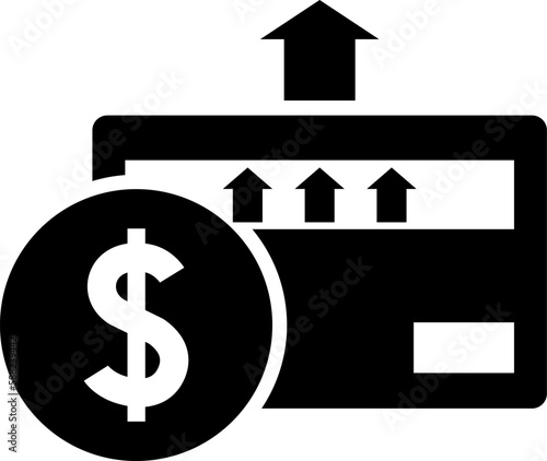 Cost reduction. Cost increase icon. Price reduced, discount icon. Financial vector illustration.