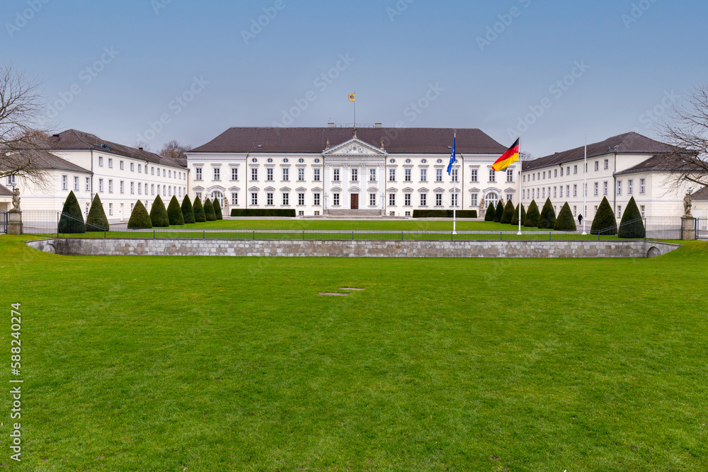 castle bellevue in Berlin, seat of the german president