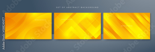 Abstract yellow vector background