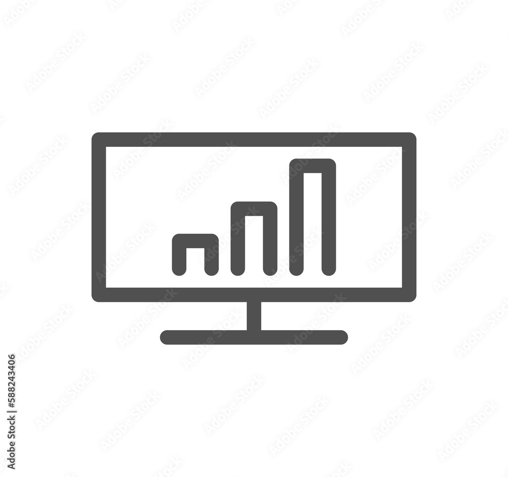 Marketing related icon outline and linear symbol. Marketing related icon outline and linear symbol.
